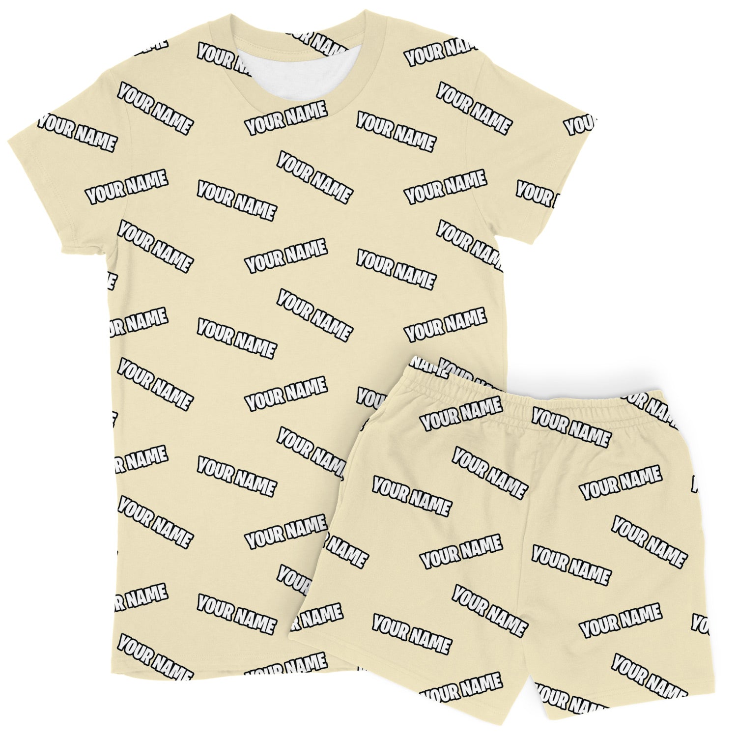 Your Name Women's Personalised PJs - Shorts Set