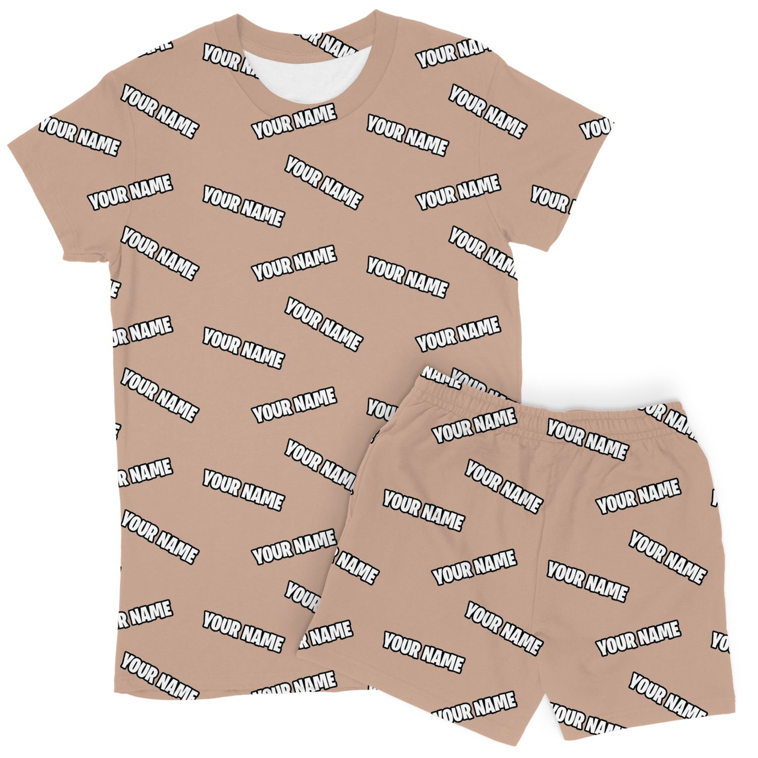 Your Name Women's Personalised PJs - Shorts Set