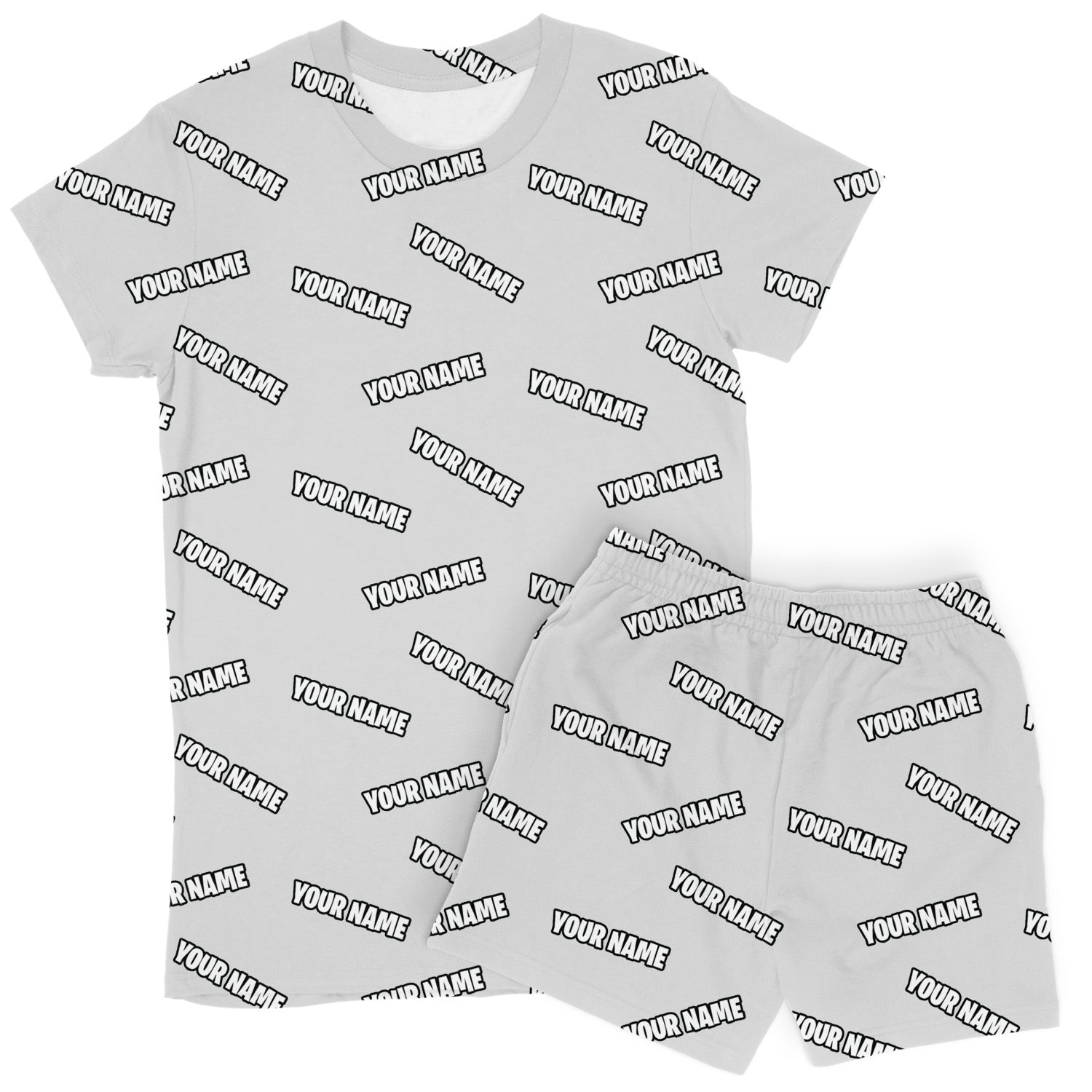 Your Name Women's Personalised PJs - Shorts Set