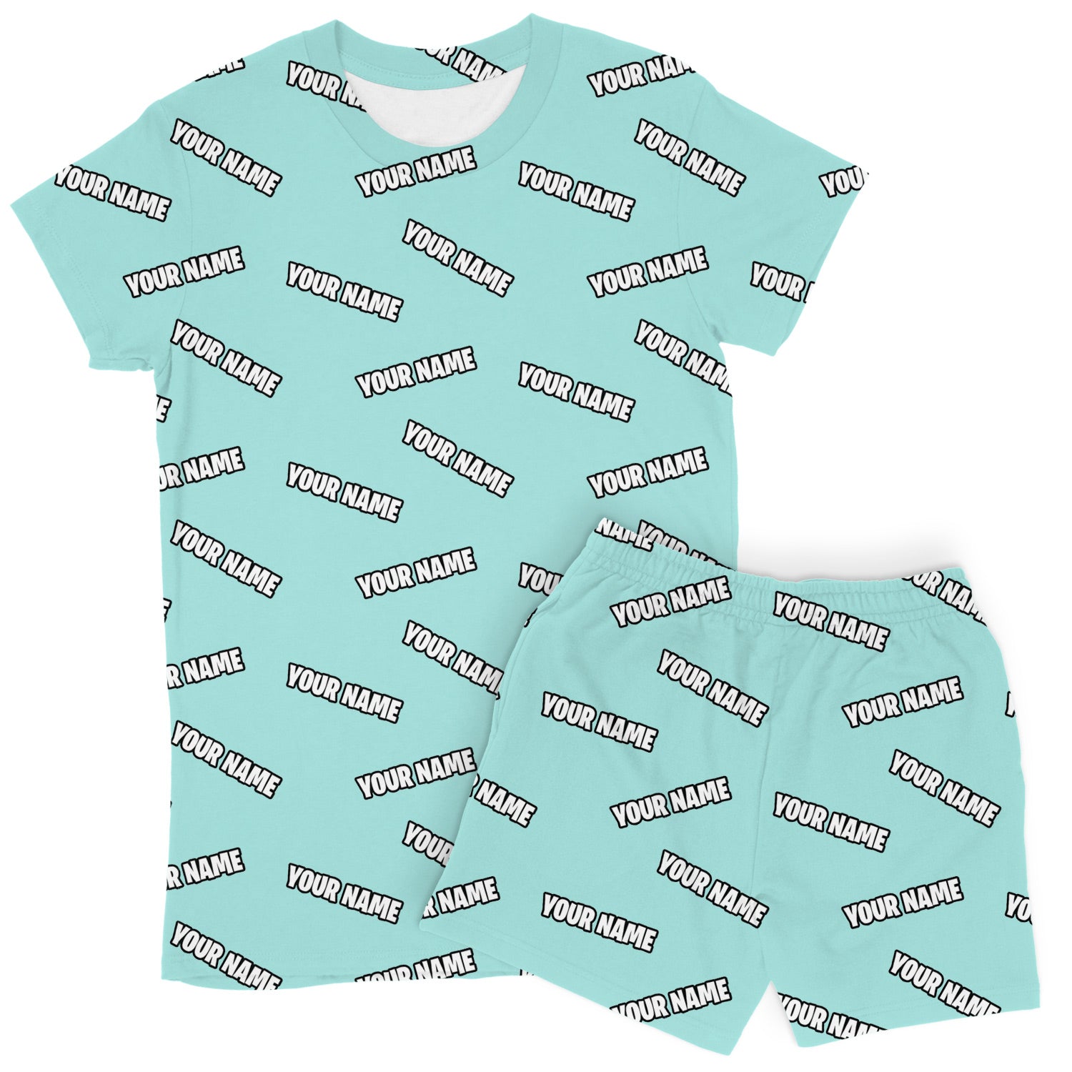 Your Name Women's Personalised PJs - Shorts Set