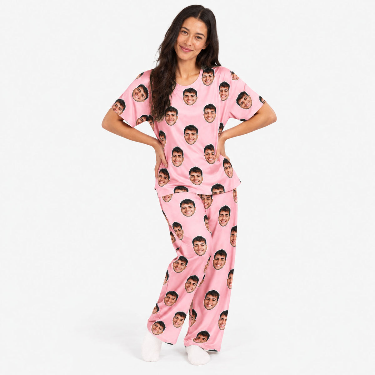 Your Face Personalised Women's Pyjamas - Trouser Set