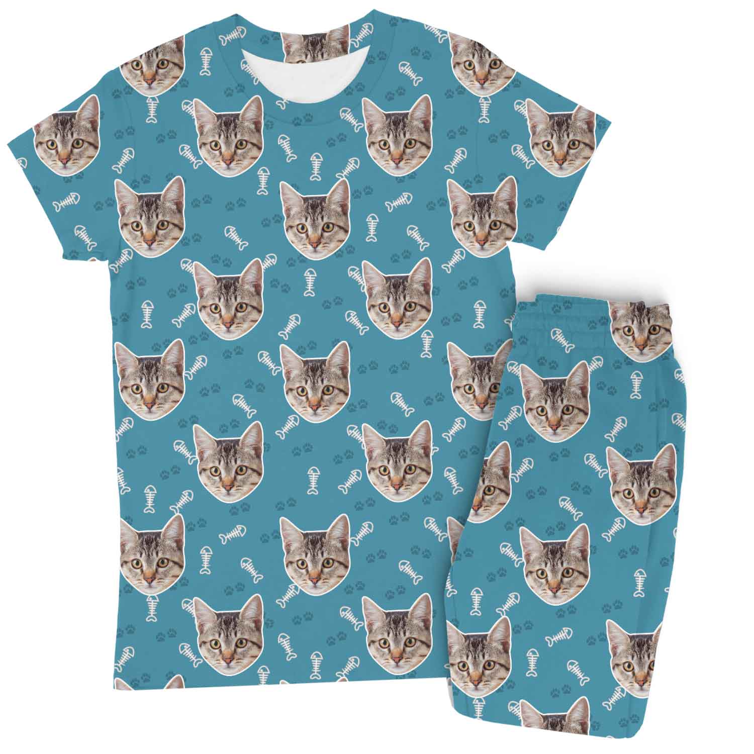 Your Cat Custom Women's PJ Trousers Set