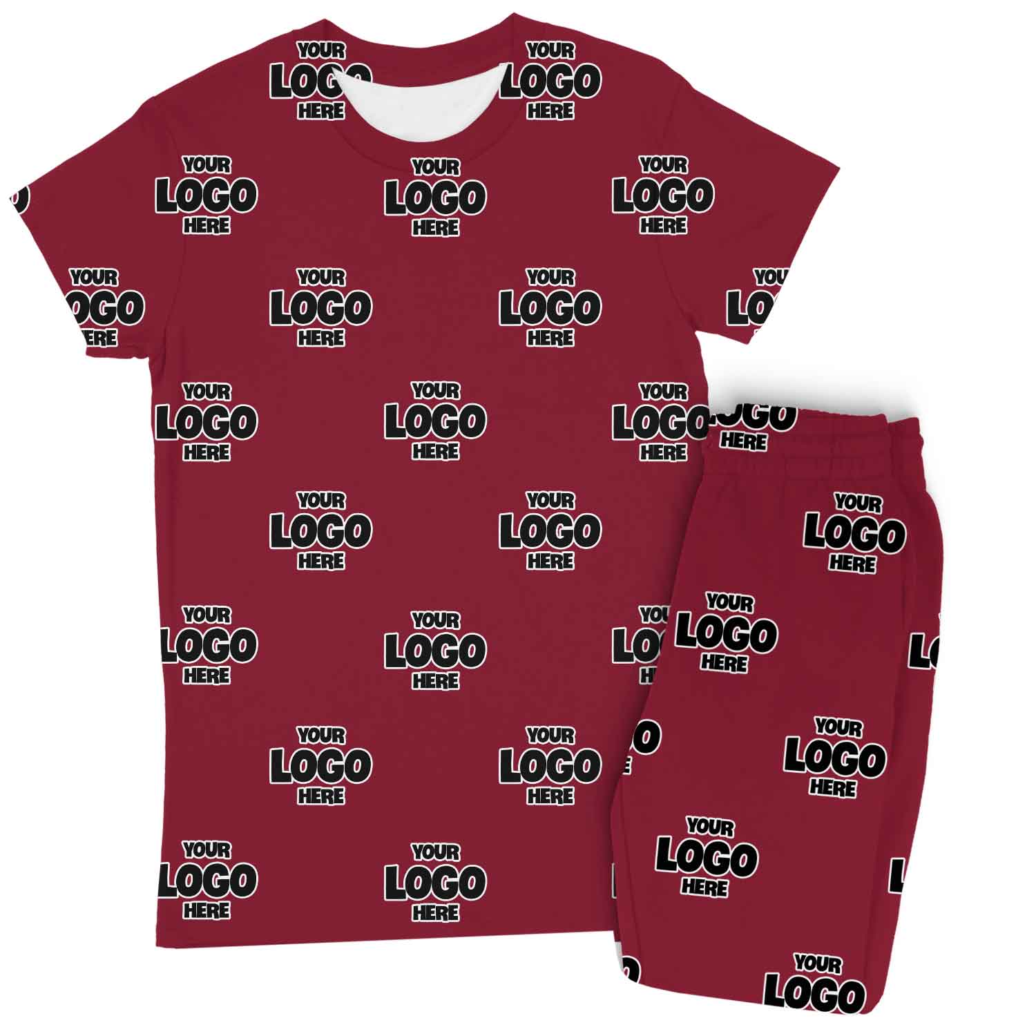 Women's Logo Personalised Pyjamas - Trouser Set