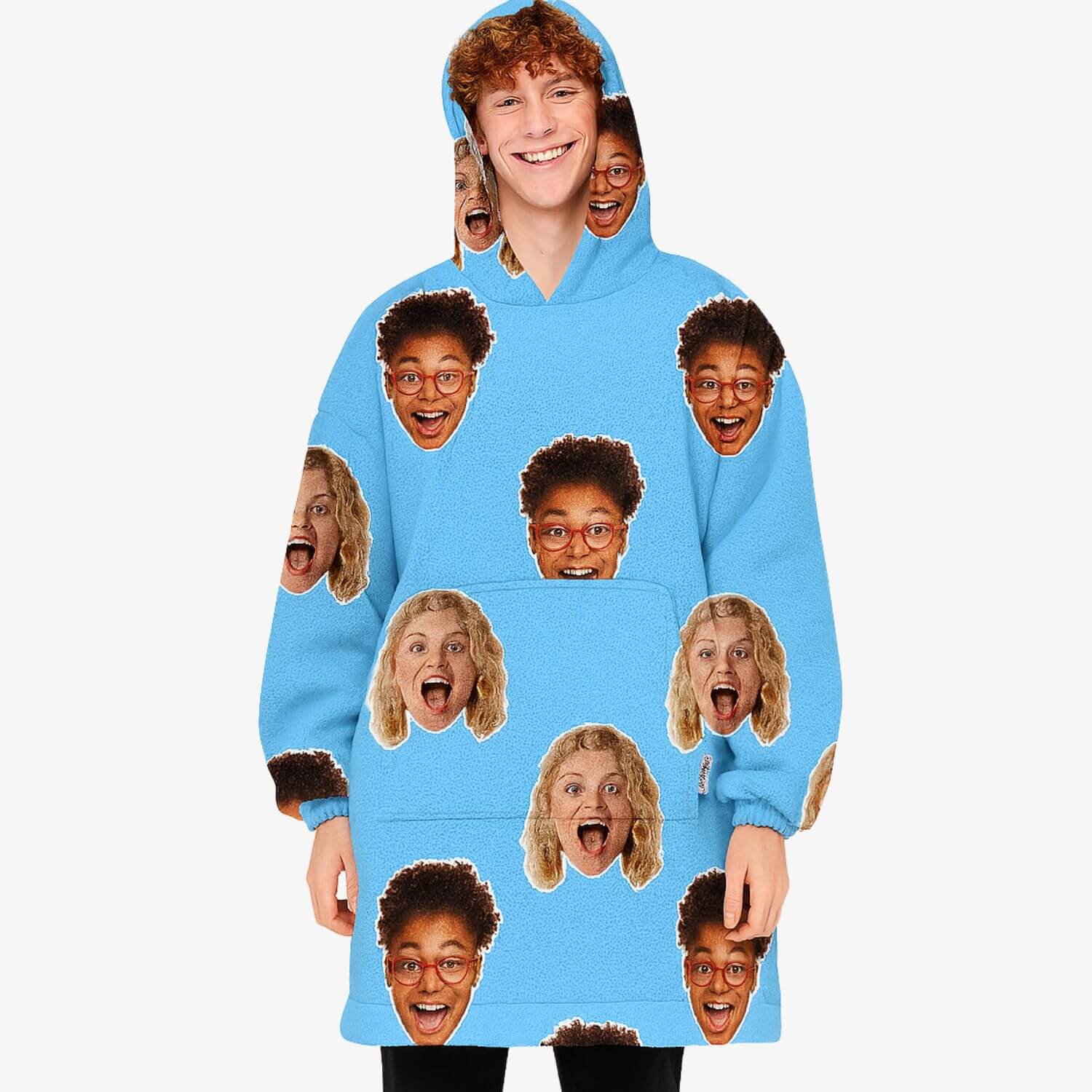 Best Friends Hoodie Blanket