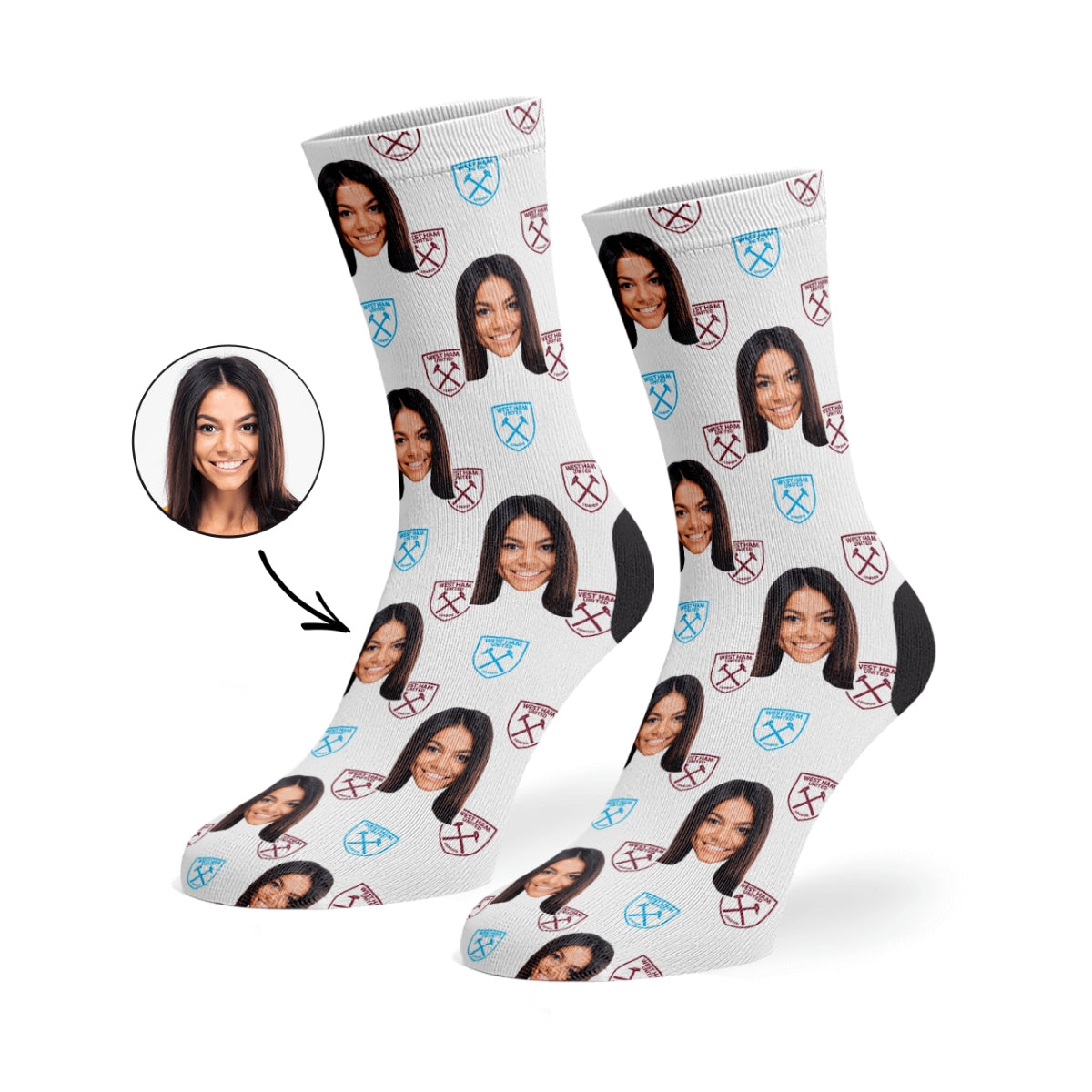 West Ham Crest Socks