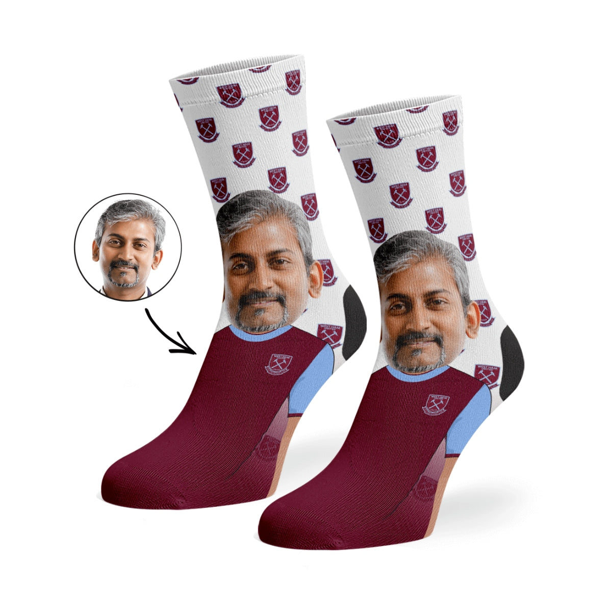 West Ham Fan Socks