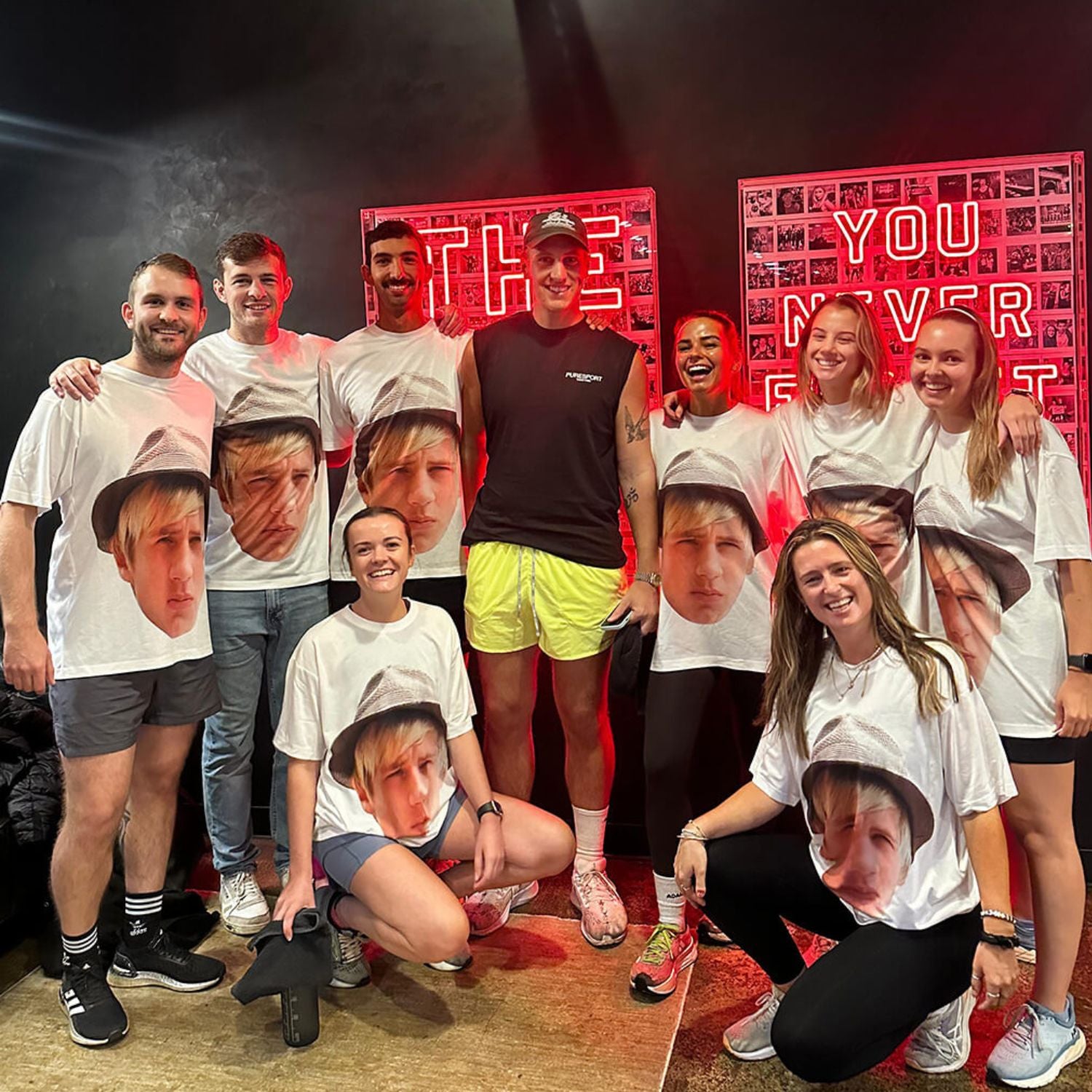 personalised face photo t shirt