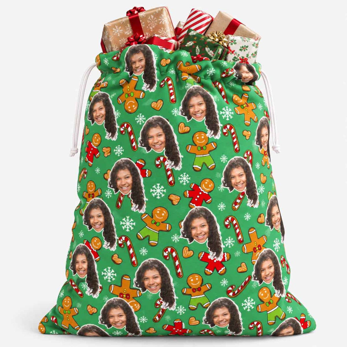 Gingerbread Christmas Sack