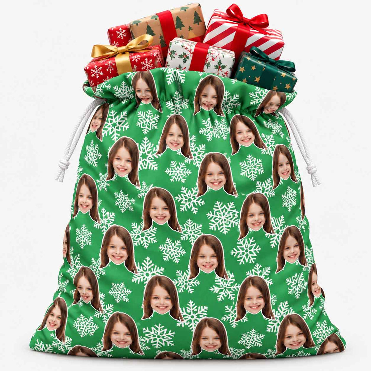 Snowflake Christmas Sack
