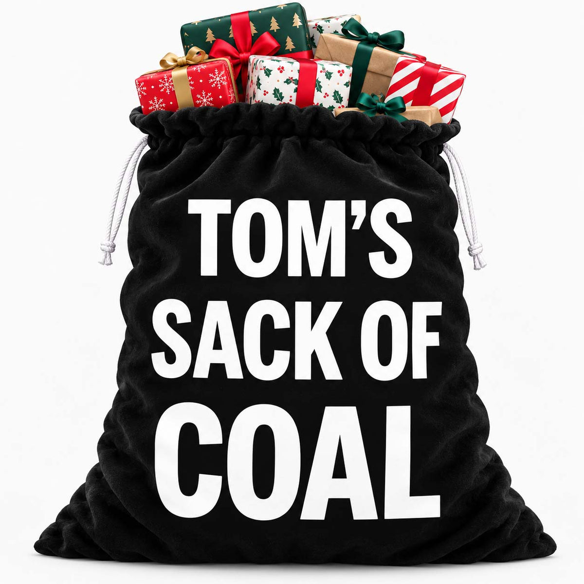 Personalised Sack of Coal