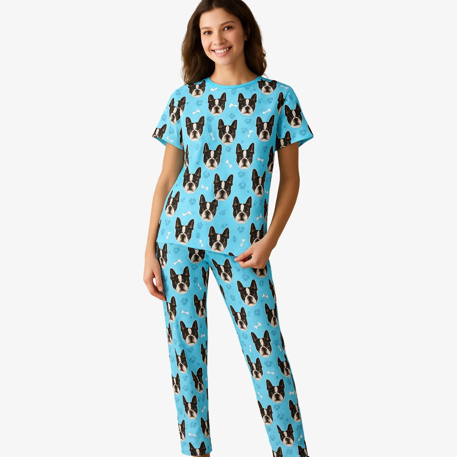 personalised womens dog pyjamas