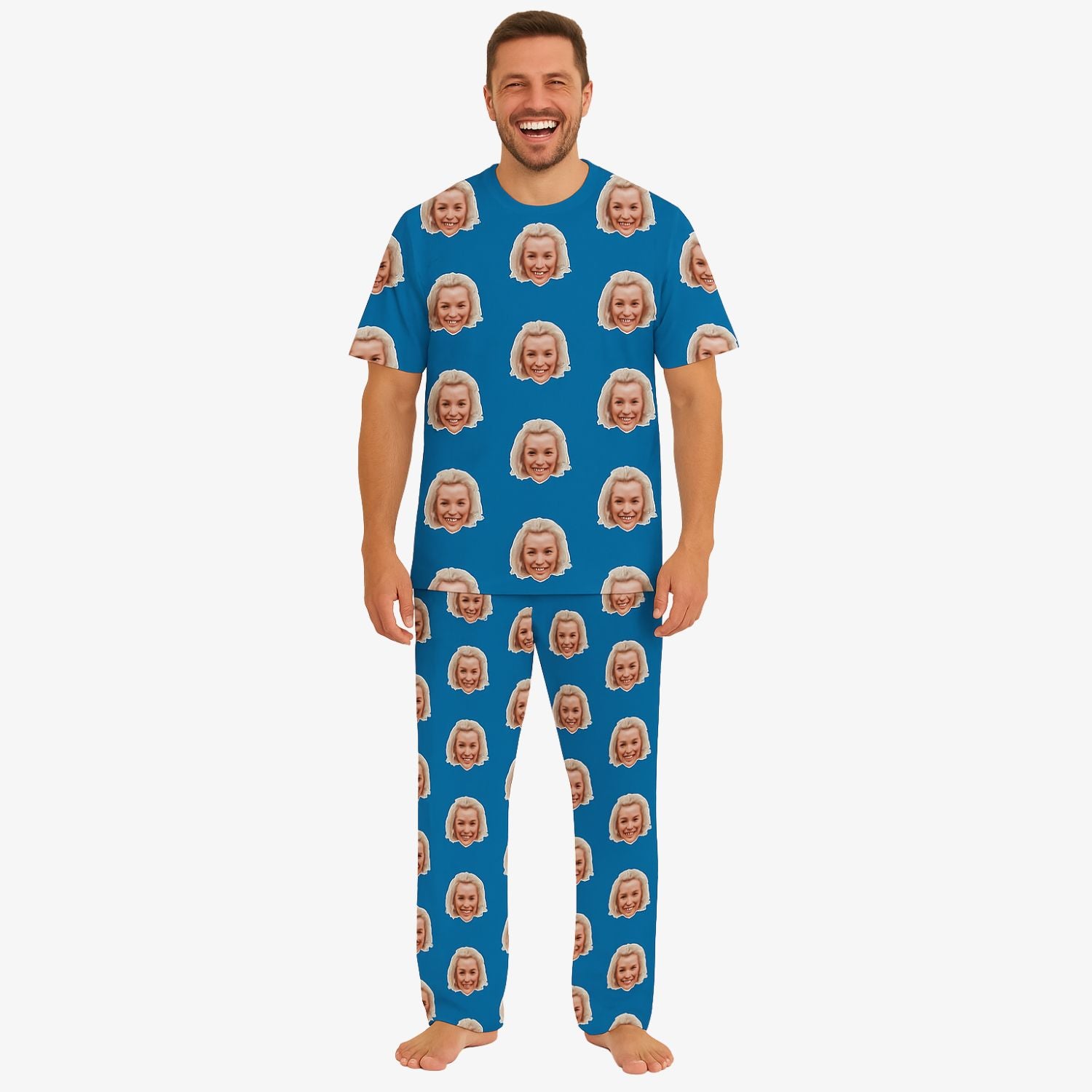 Your Face Men's Personalised jammies