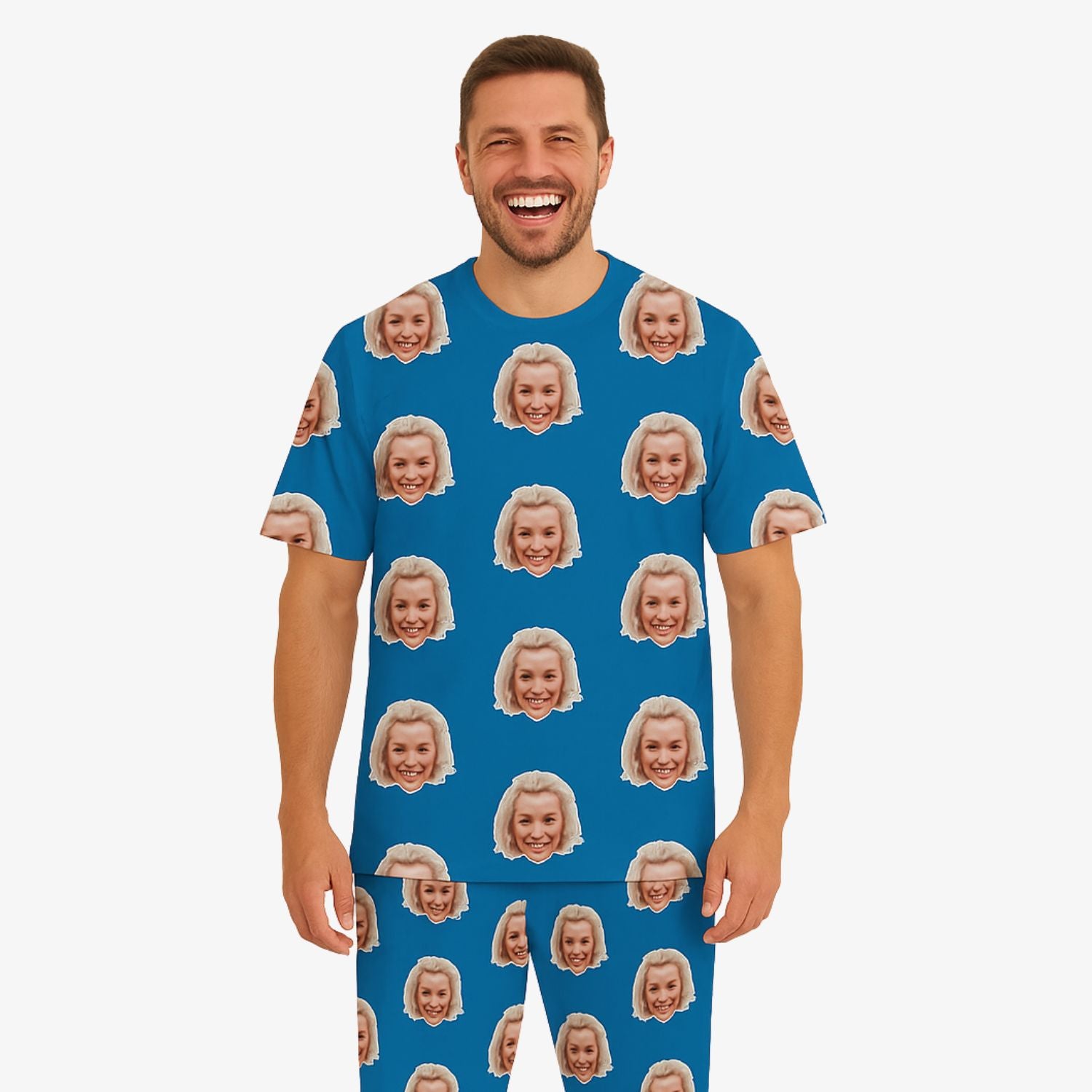 Your Face Men's Personalised Pyjamas