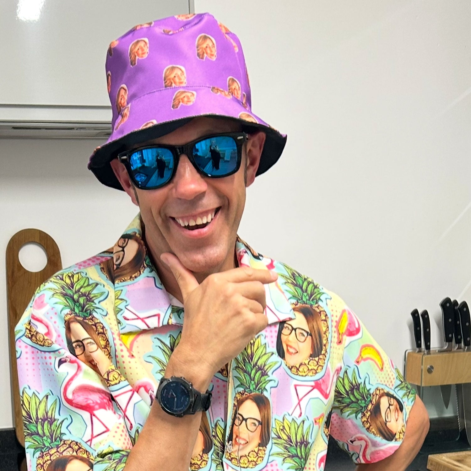 Faces Custom Bucket Hat