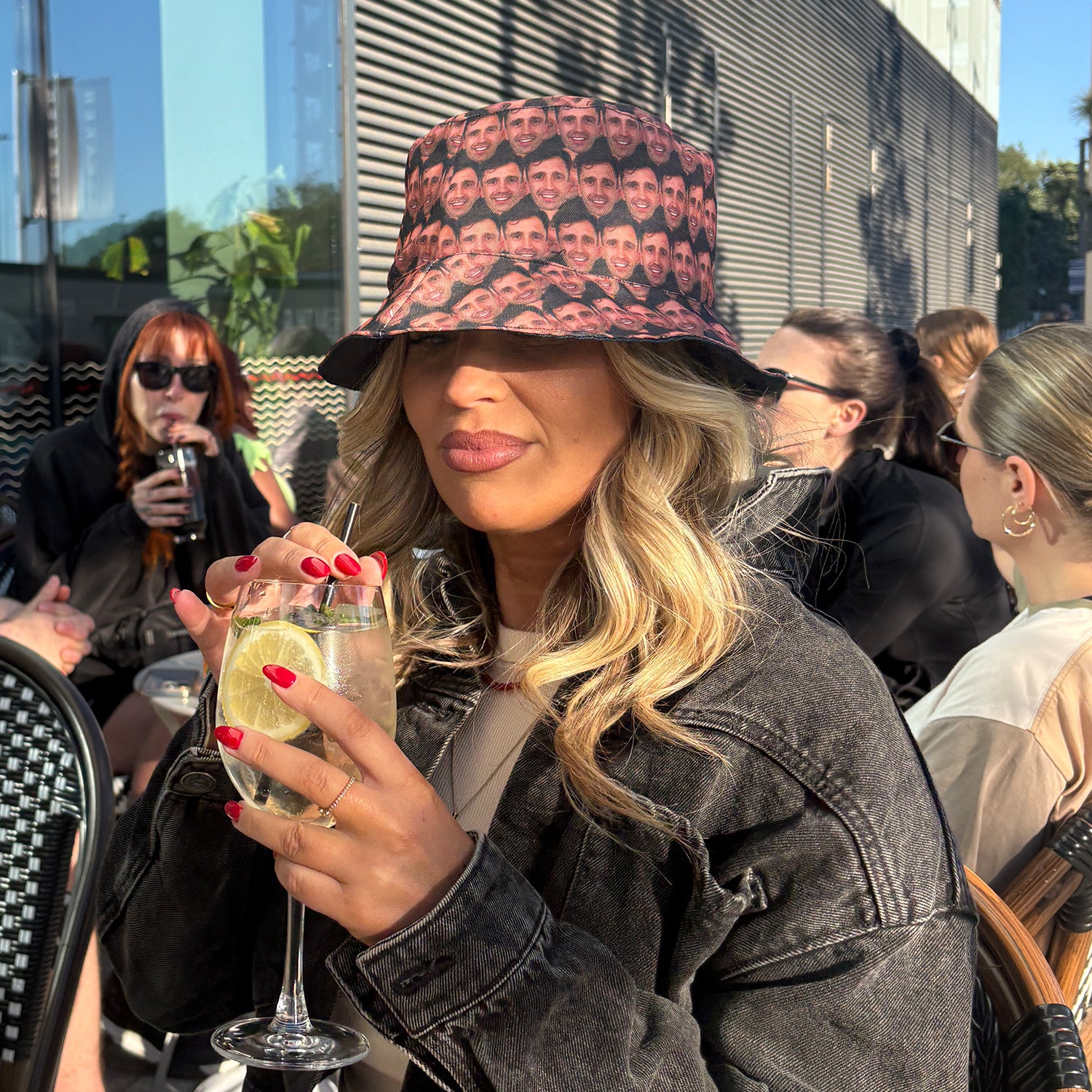 Cat Face Custom Bucket Hat