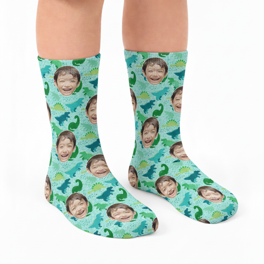Dinosaur Pattern Kids Socks