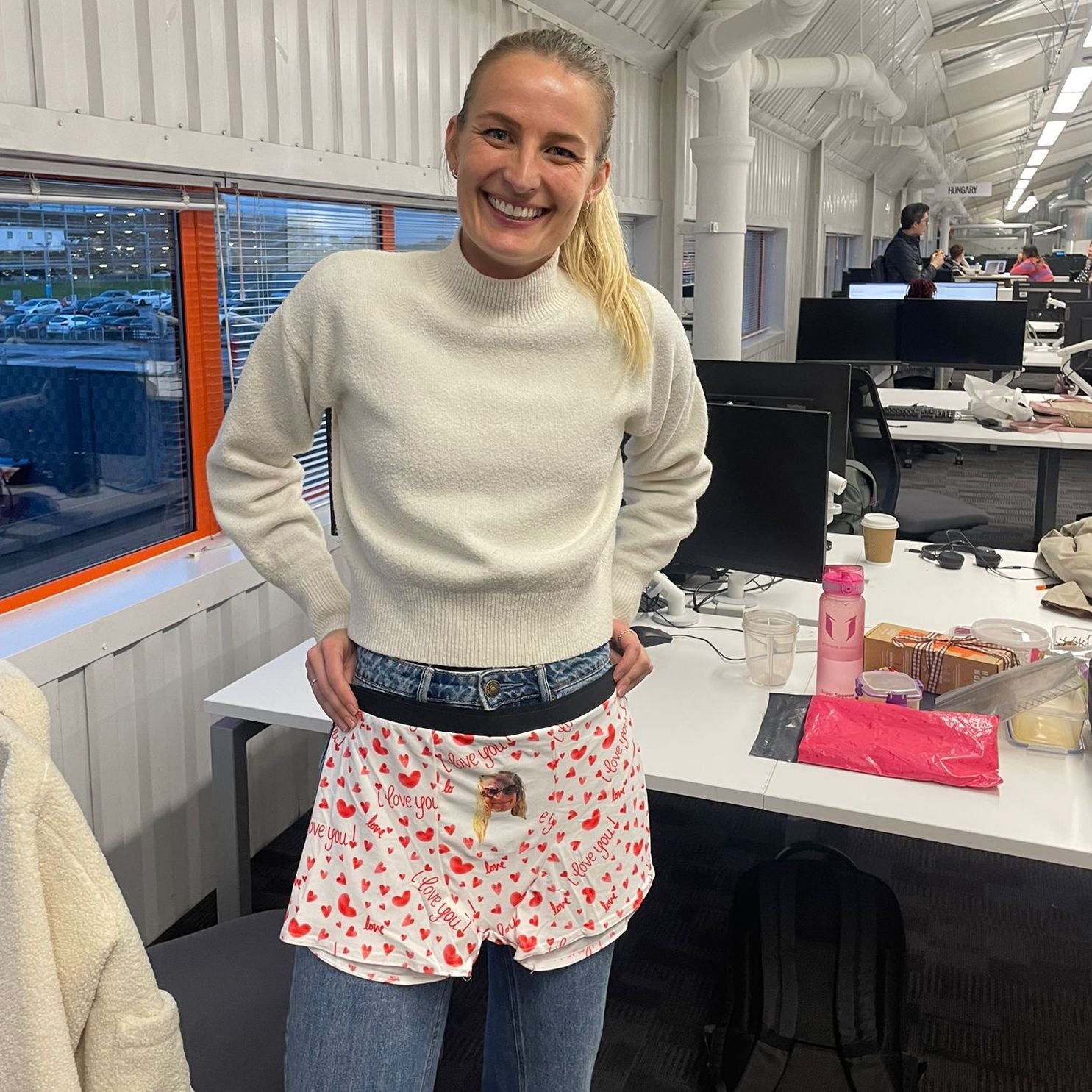 I Love You Face Boxers