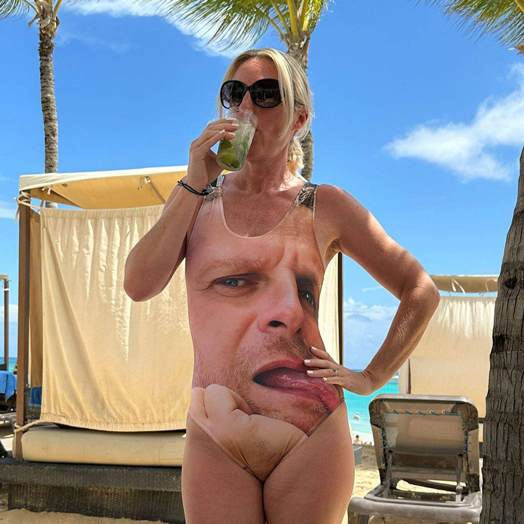 face swimsuit