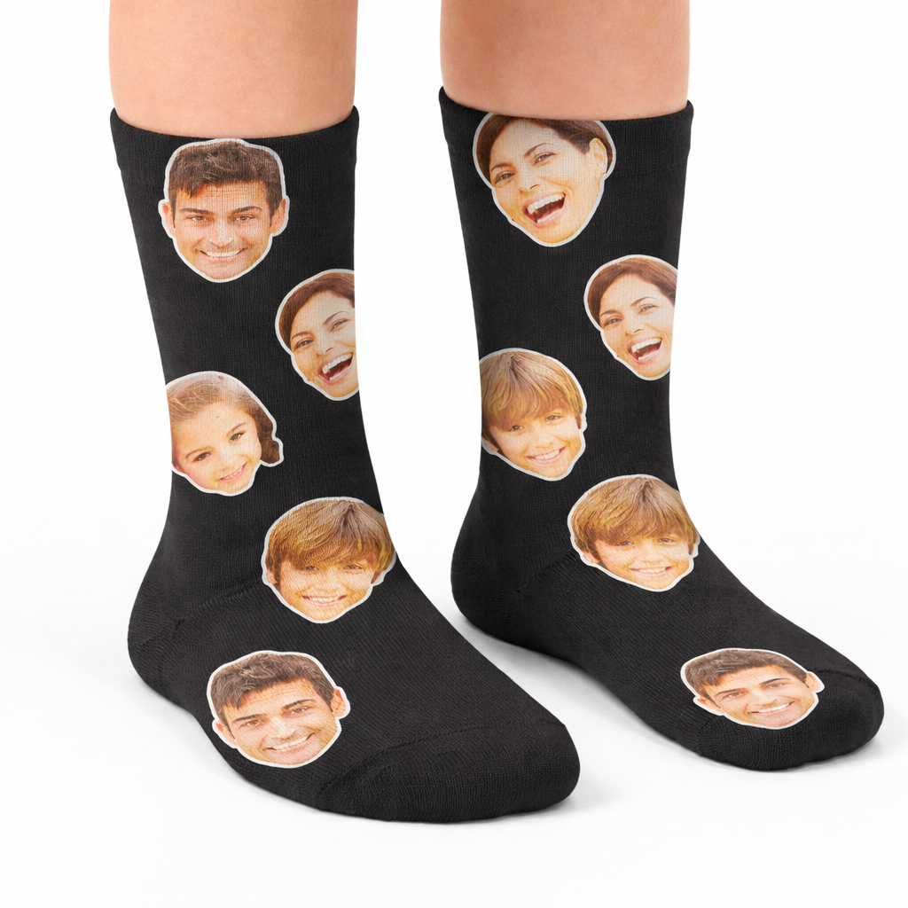 Your Family Face Kids Socks
