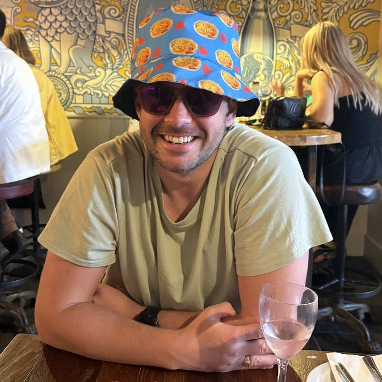 Funky Leopard Print Custom Bucket Hat