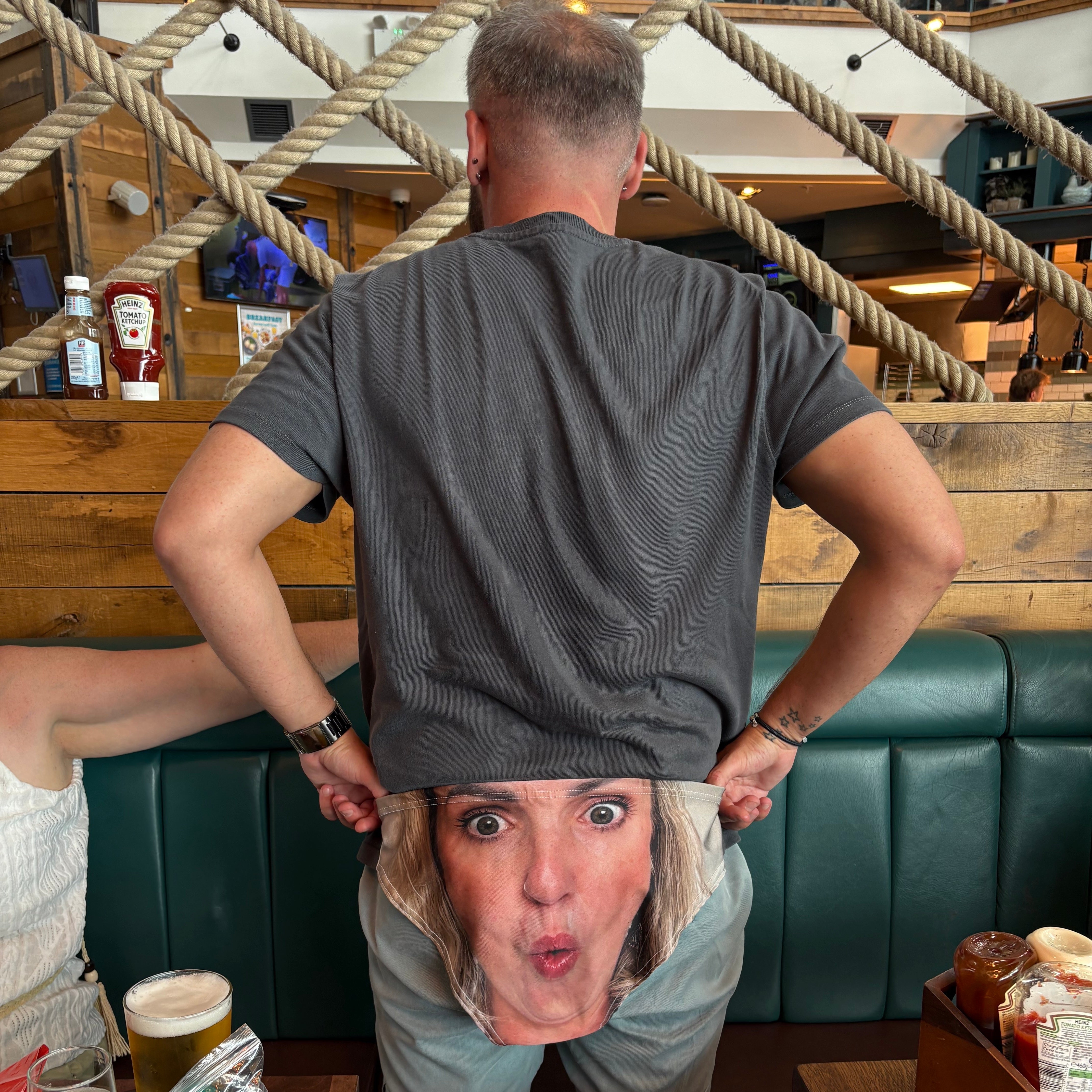 Face Swimming Trunks