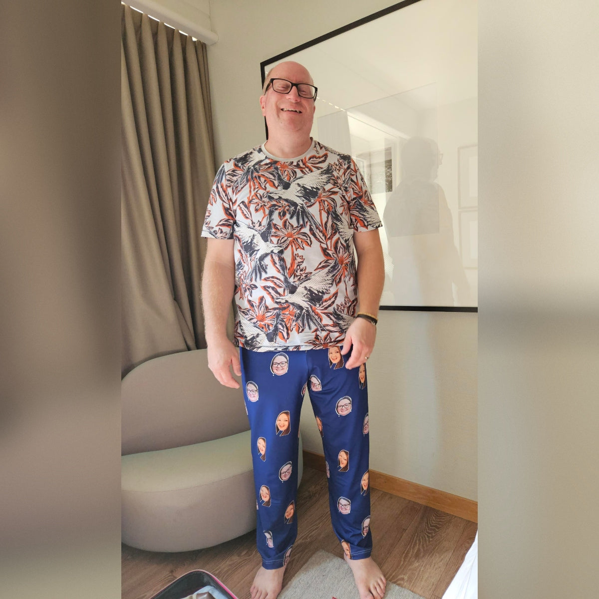 Man City Men's Personalised PJ Bottoms