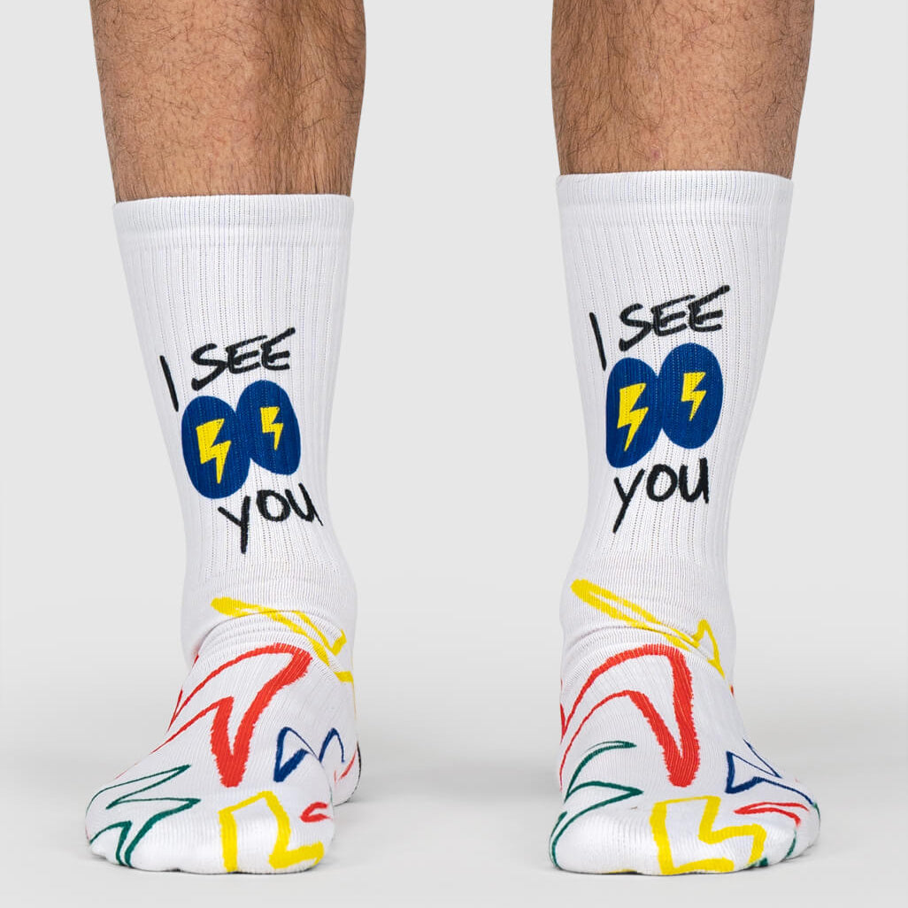 i see you crew socks