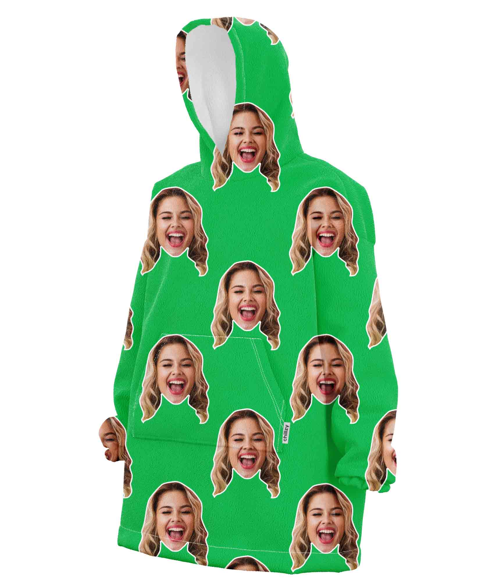 Your Face Hoodie Blanket