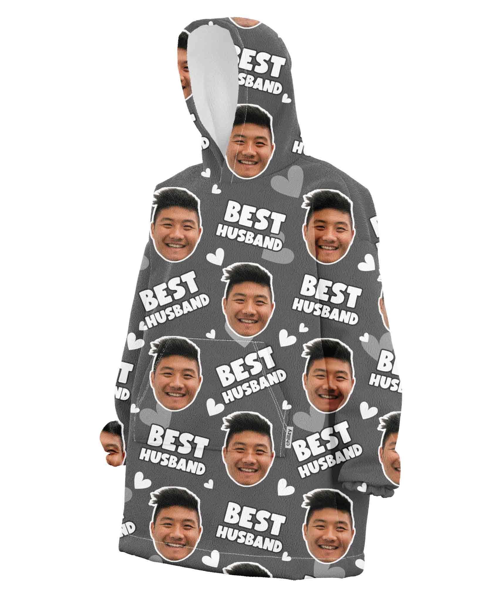 Best Husband Hoodie Blanket
