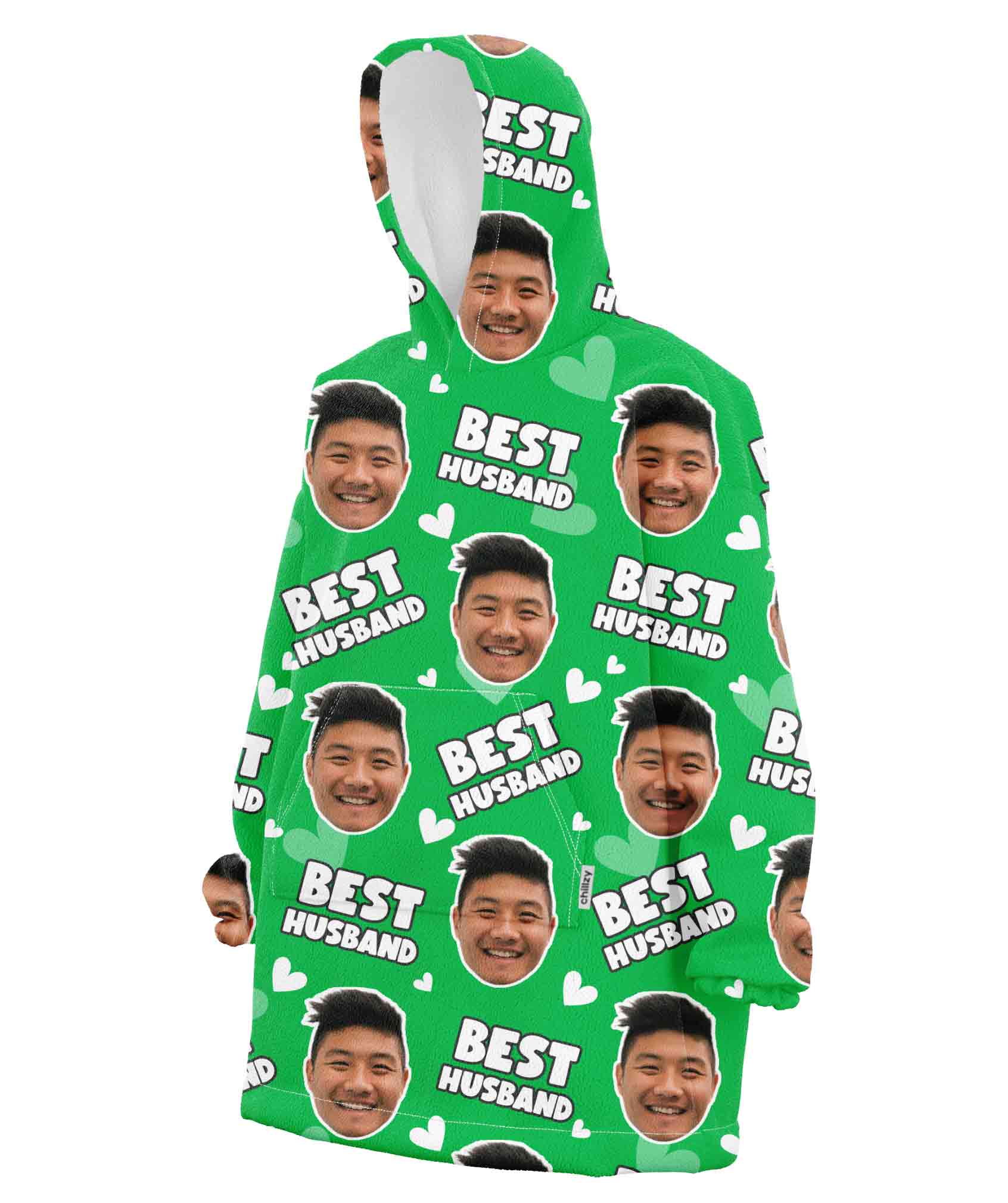 Best Husband Hoodie Blanket