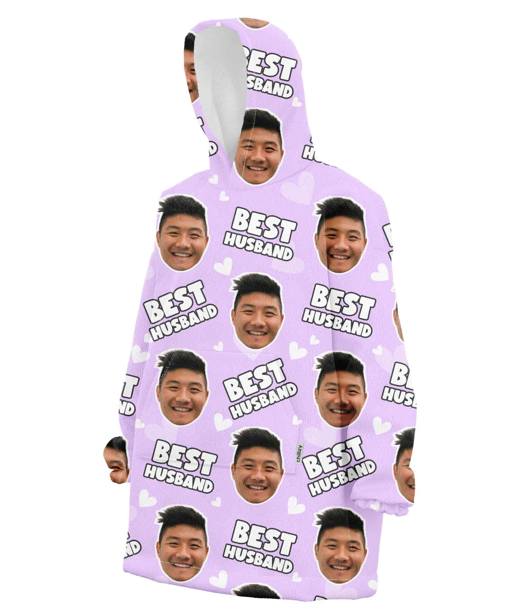Best Husband Hoodie Blanket