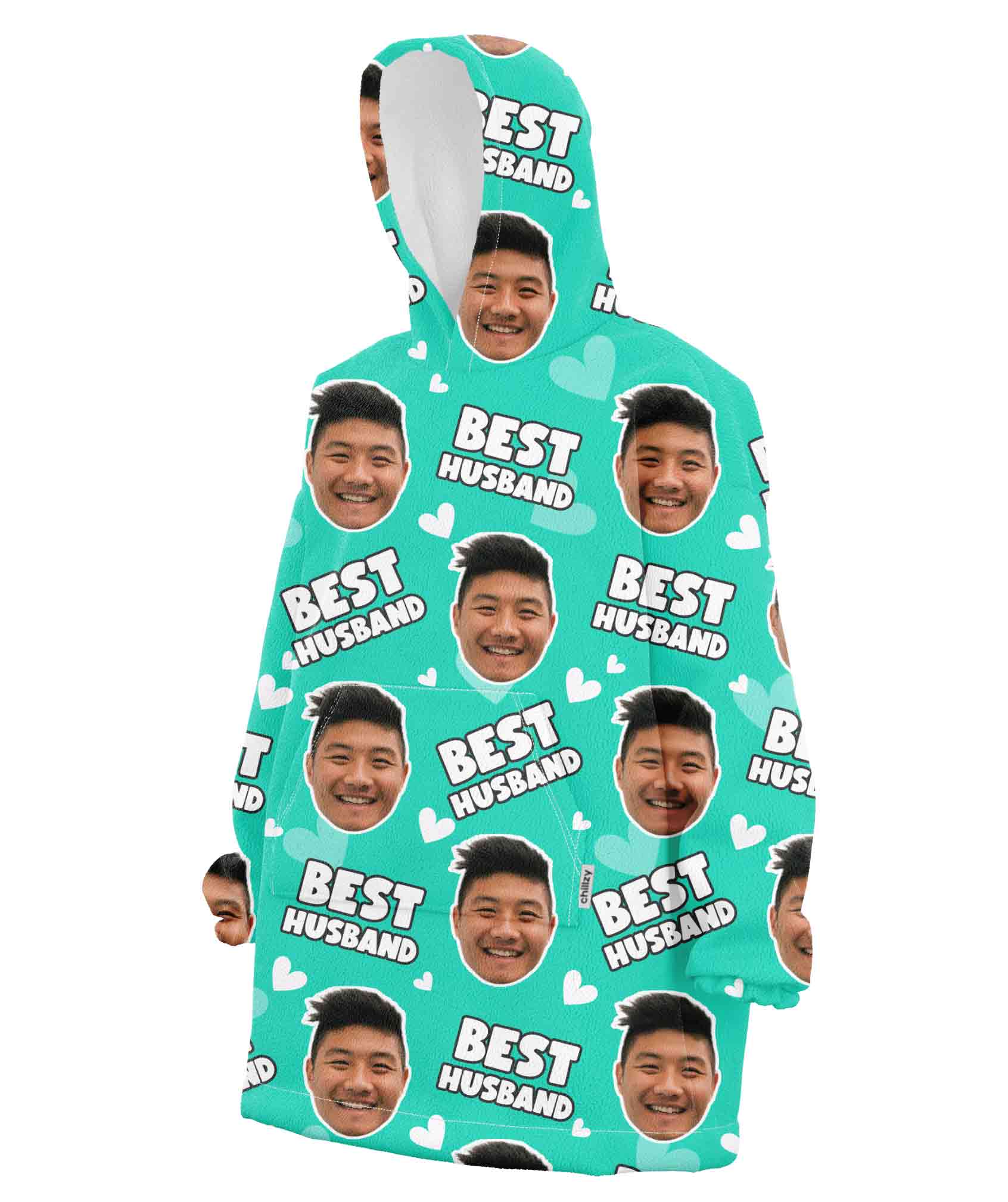 Best Husband Hoodie Blanket