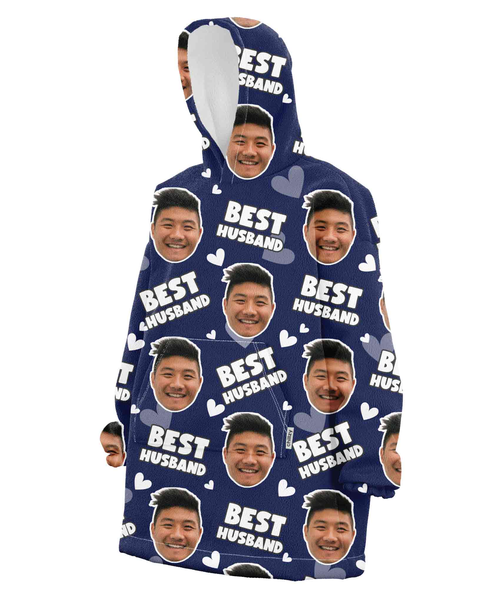 Best Husband Hoodie Blanket
