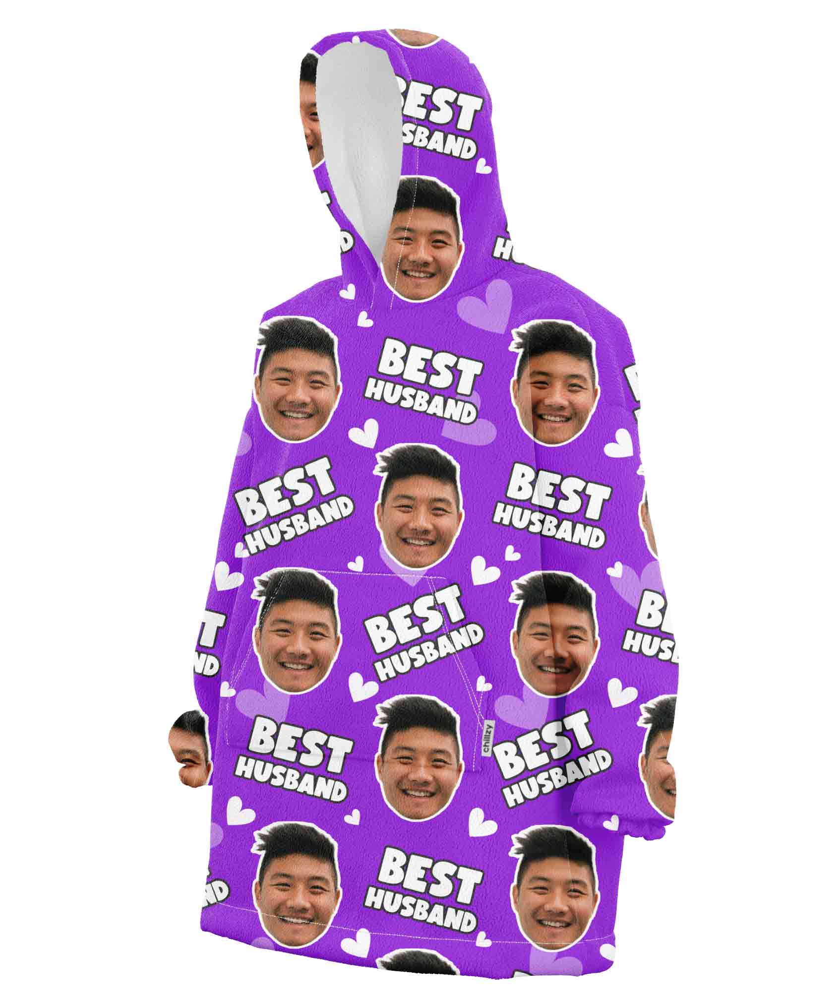 Best Husband Hoodie Blanket