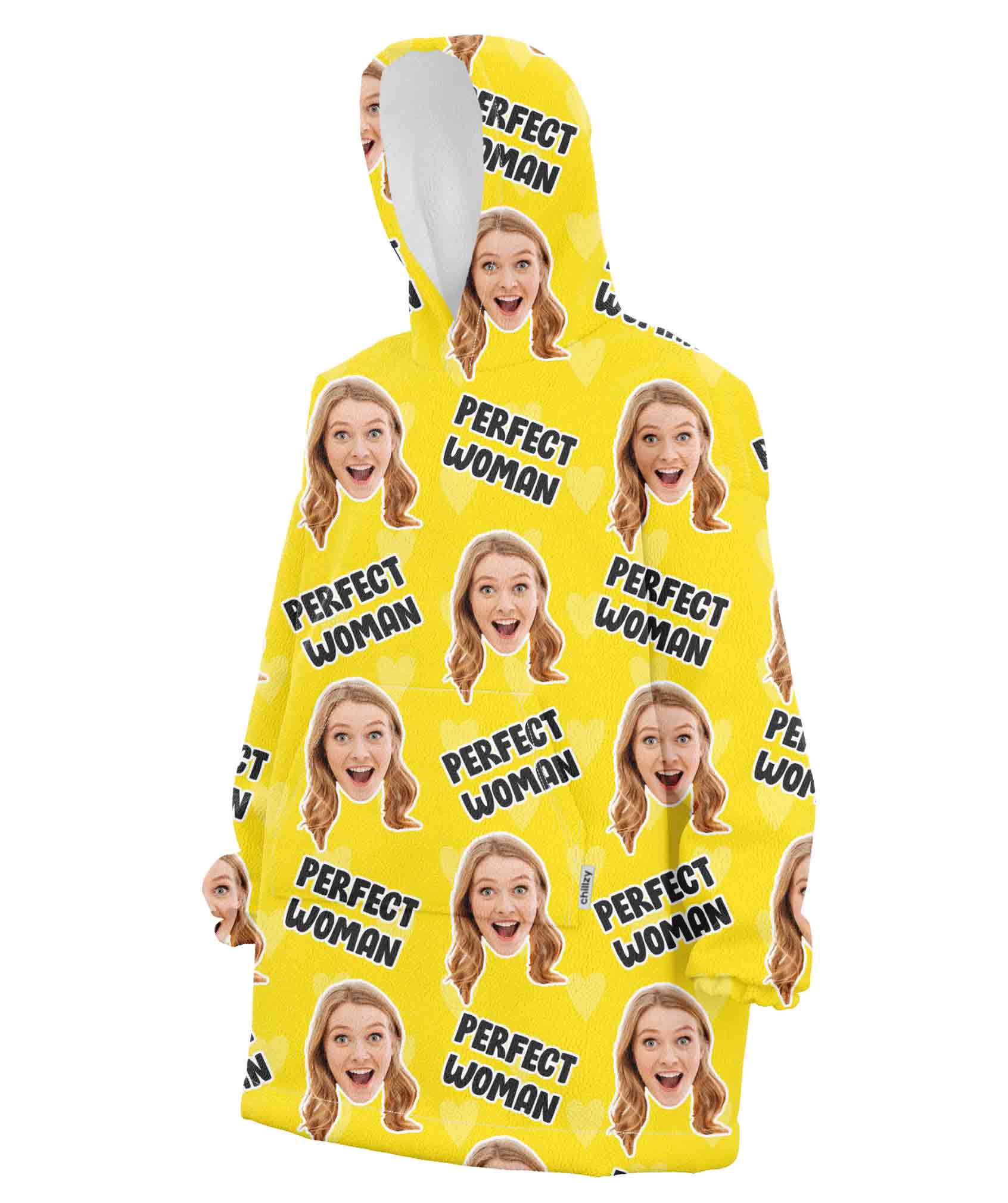 Perfect Woman Hoodie Blanket