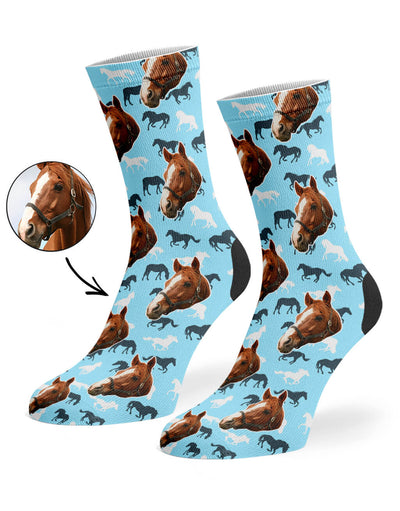 Horse Print Socks