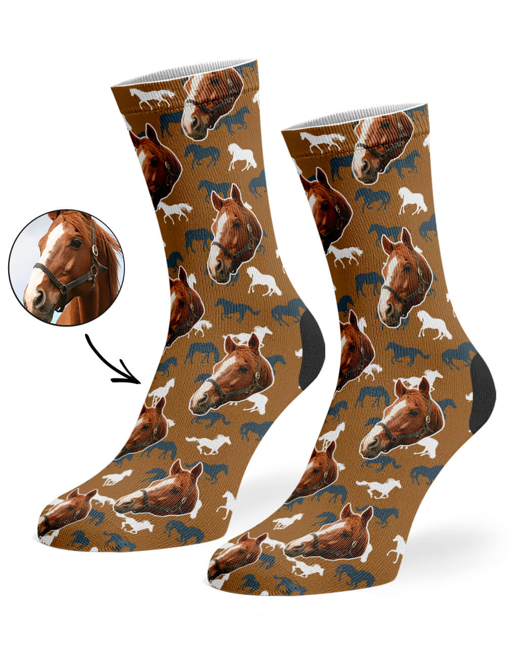 Your Horse On Socks
