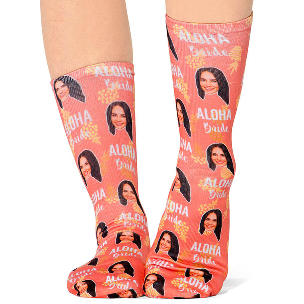 Aloha Bride Socks