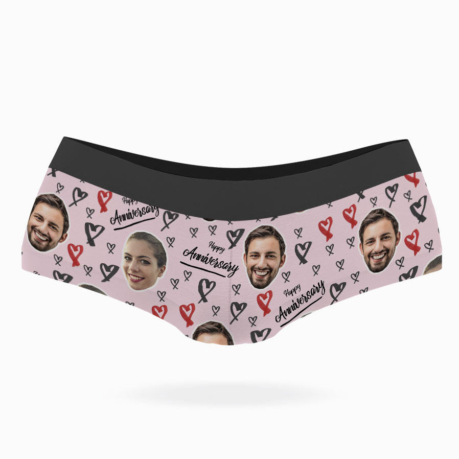 Personalised Happy Anniversary Knickers