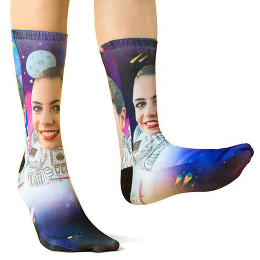 Personalised Astronaut Socks