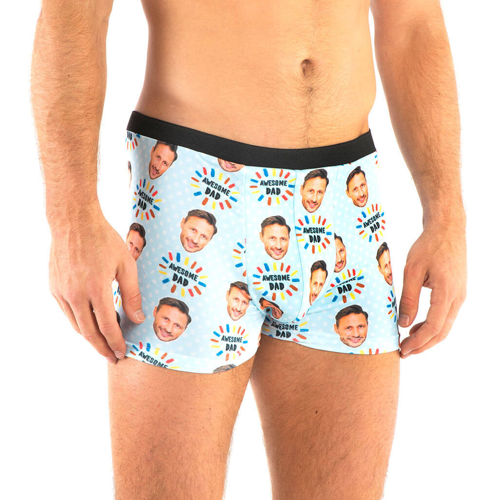 Awesome Dad Photo Boxers