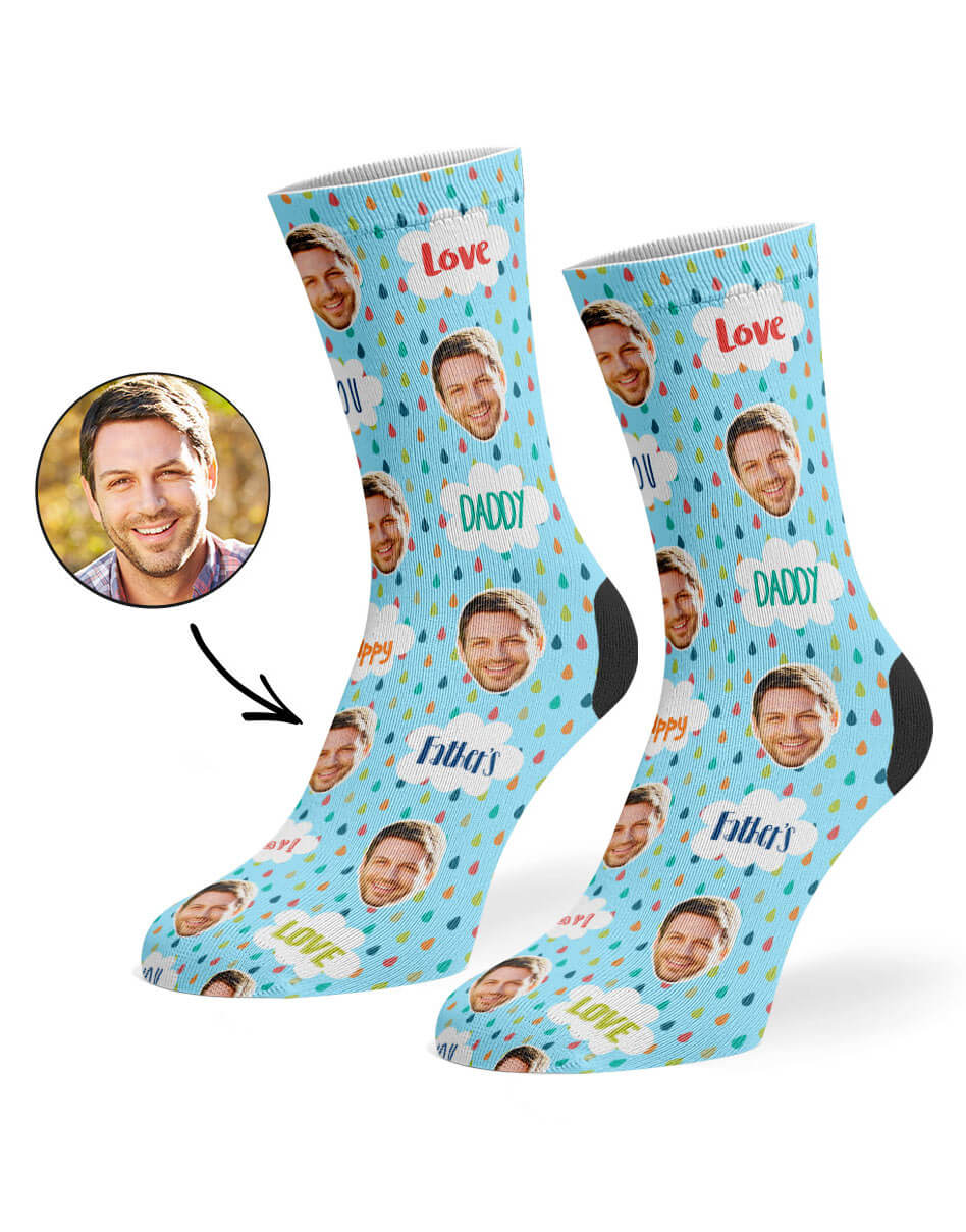 Unique Love You Daddy Socks Gift