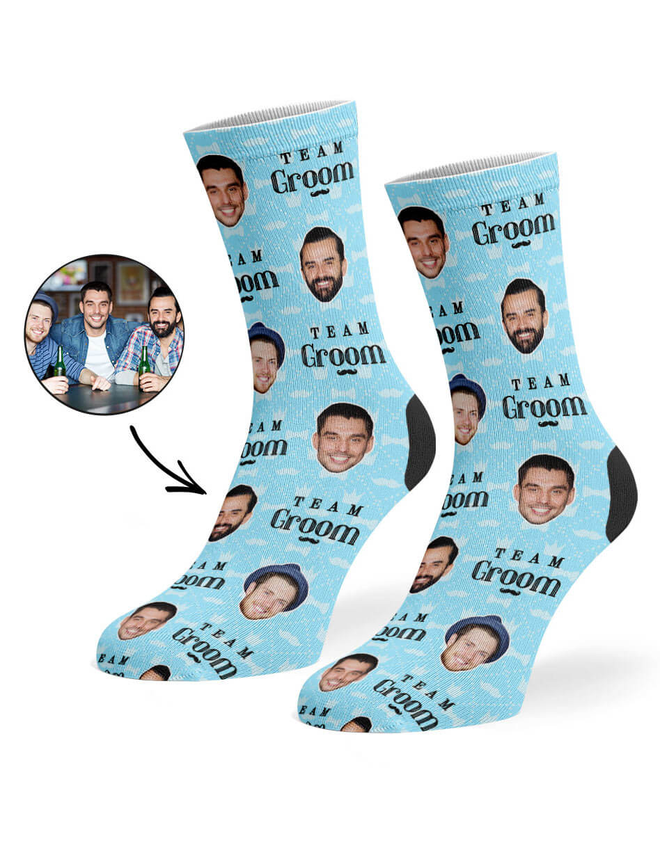 Personalised Team Groom Socks