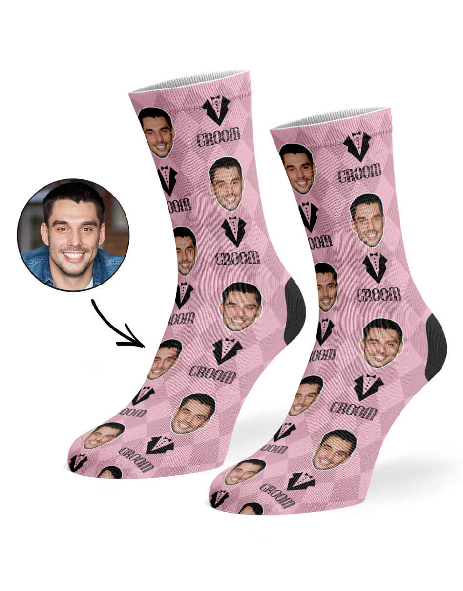 Pink Groom Socks