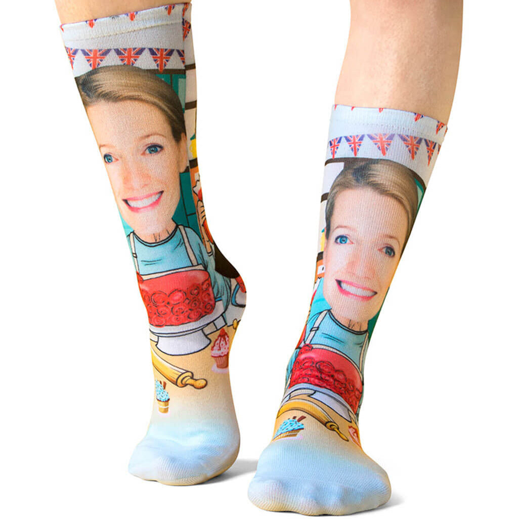 Personalised Baker Socks