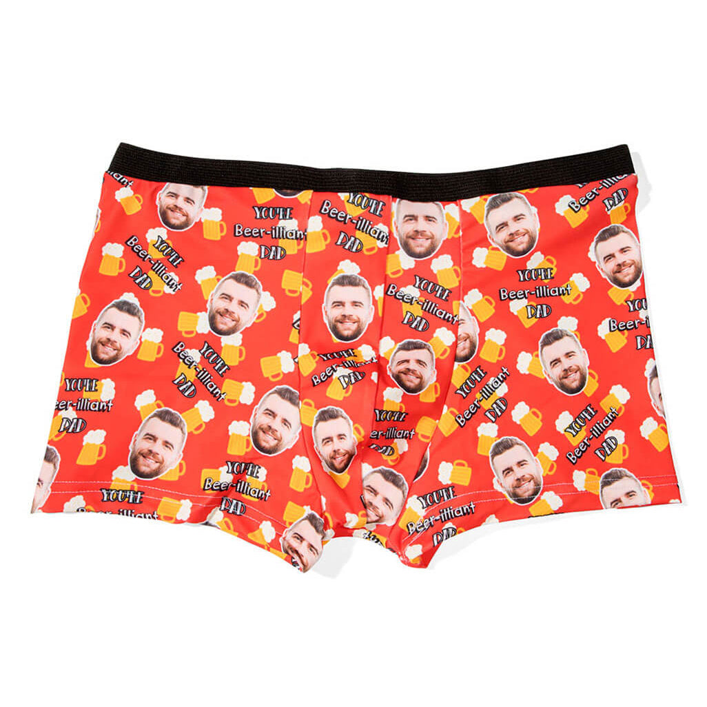 Beer-illiant Dad Boxers