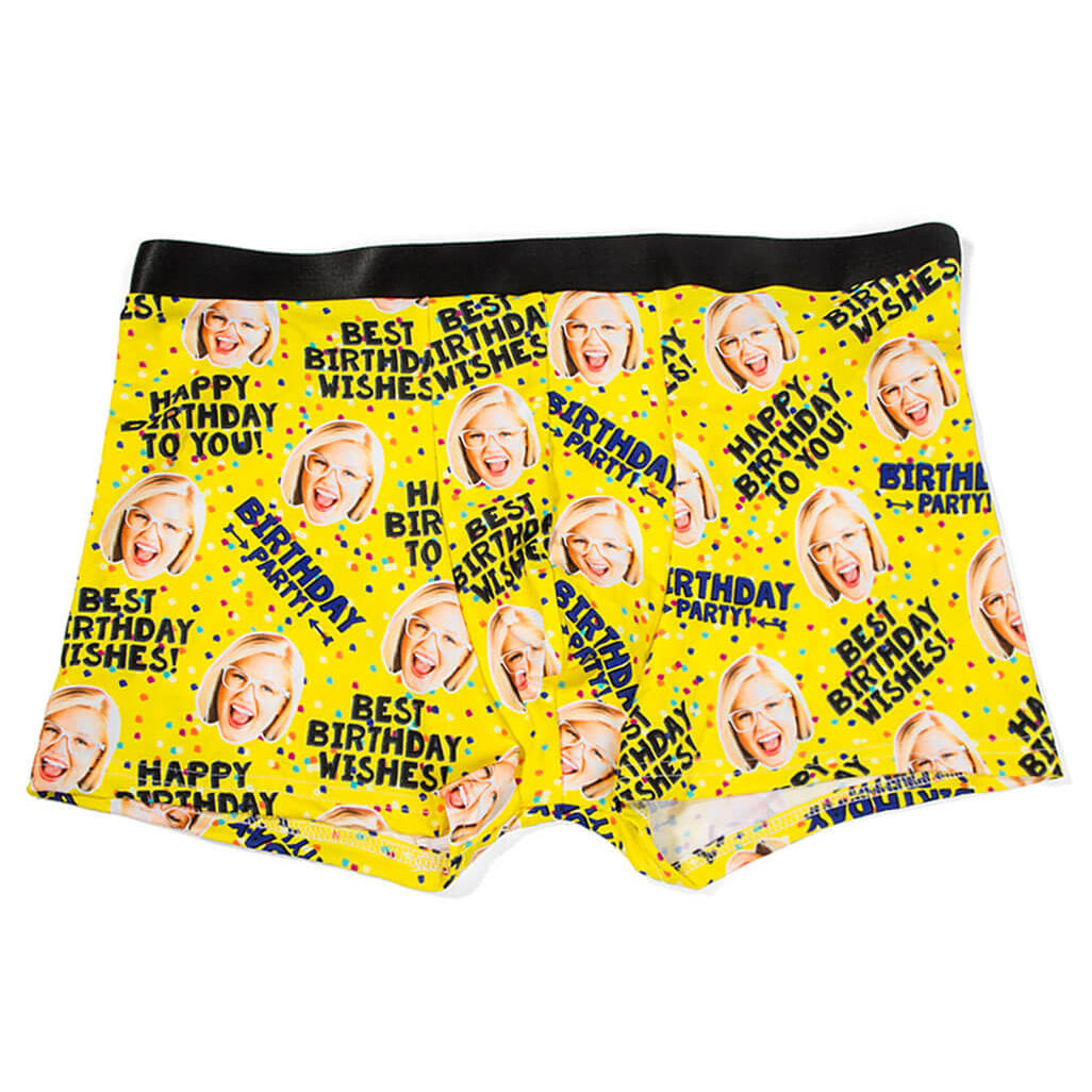 Personalised Best Birthday Wishes Boxers