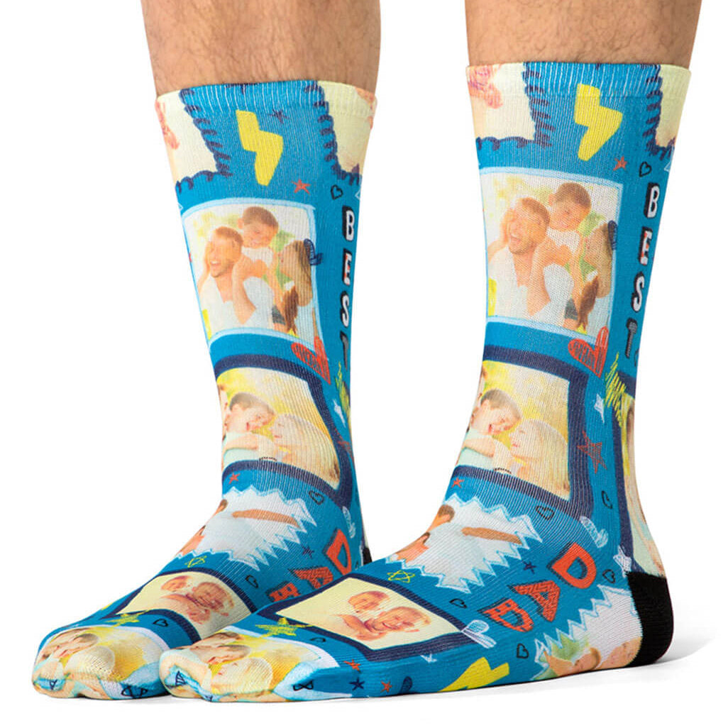Best Dad Frame Socks