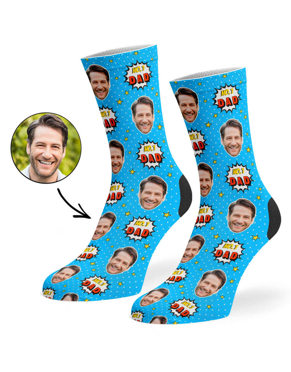Number 1 Dad Socks Gift