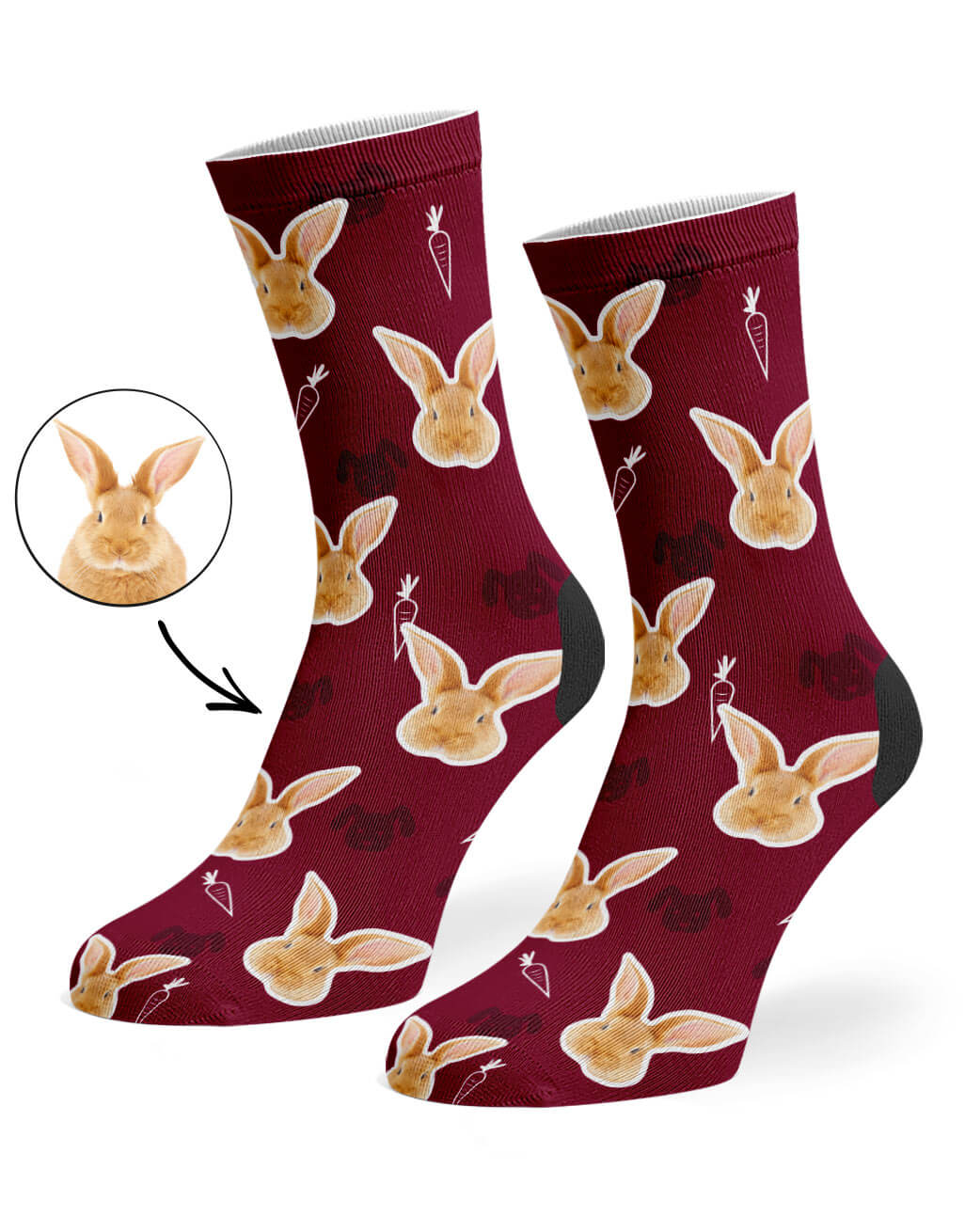 My Rabbit on Socks